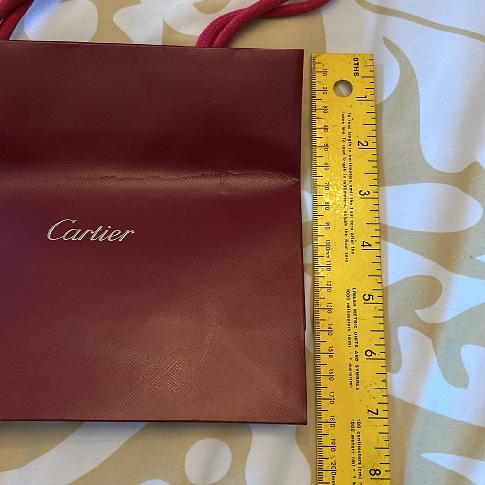 Cartier red small shopping bag - Picture 5 of 5